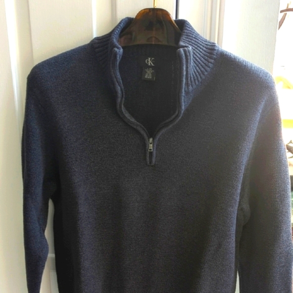 Calvin Klein Other - Calvin Klein Men's Dark Gray Sweater, Size L